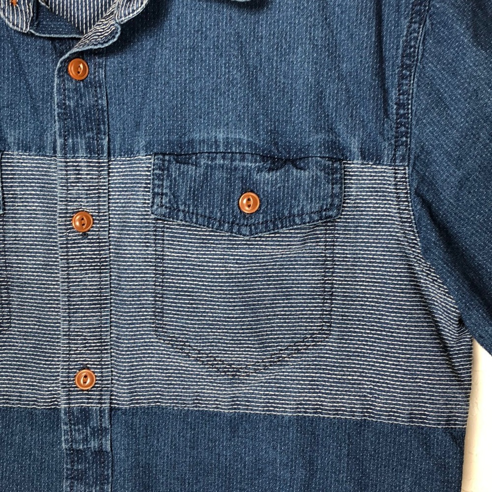 Vans denim button-down shirt medium